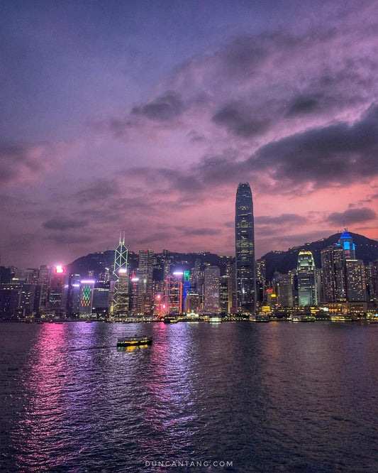 Capturing the essence of Hong Kong's skyline